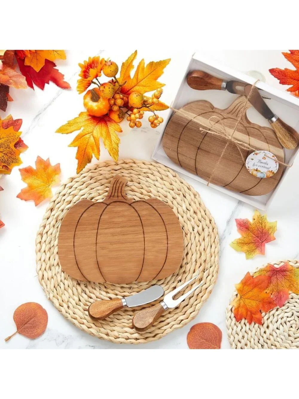 24 Fall Pumpkin Charcuterie Boards - Mini Cheese Board Gift Sets for